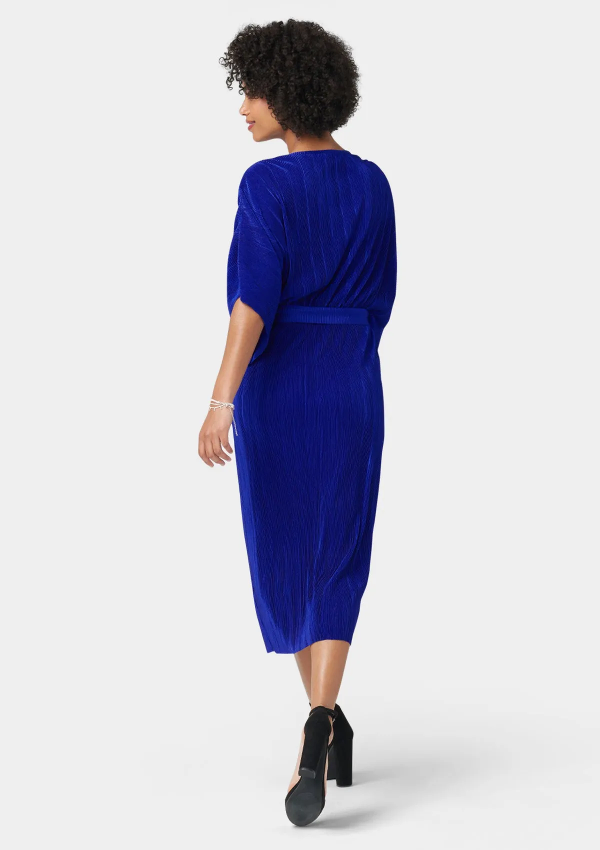 Tall Valerie Pleated Midi Dress sold by Alloy Apparel product image thumbnail 3