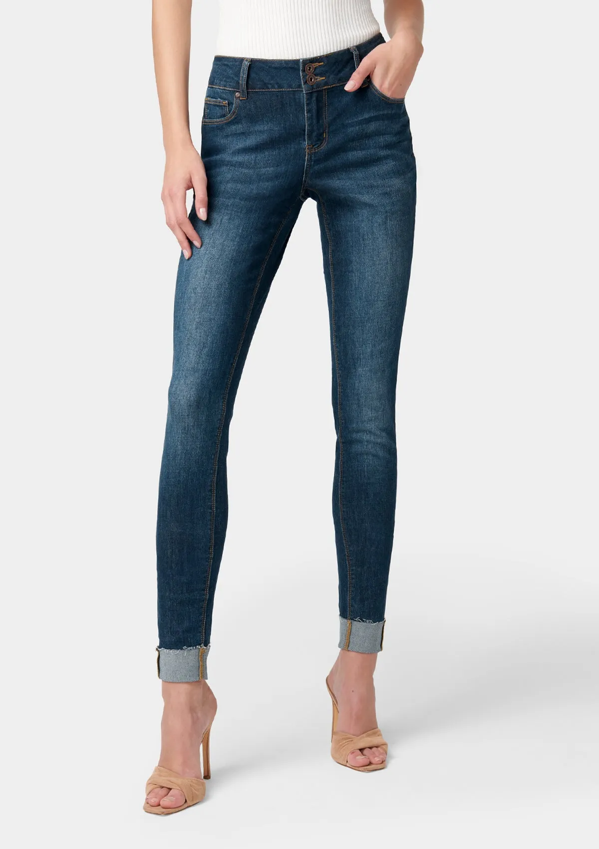 Tall Brianna Mid Rise Jeans sold by Alloy Apparel product image thumbnail 2