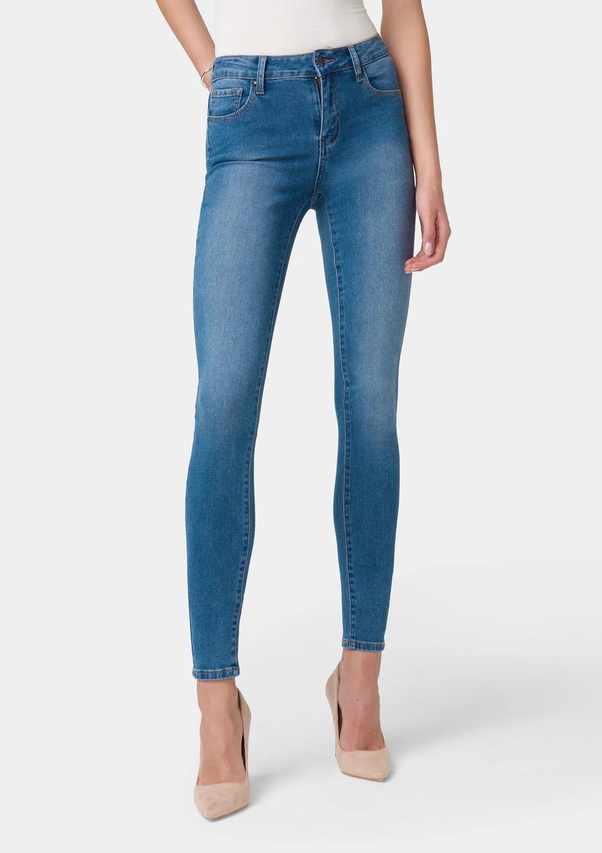 Tall Sierra Lightweight Skinny Jeans sold by Alloy Apparel product image thumbnail 2