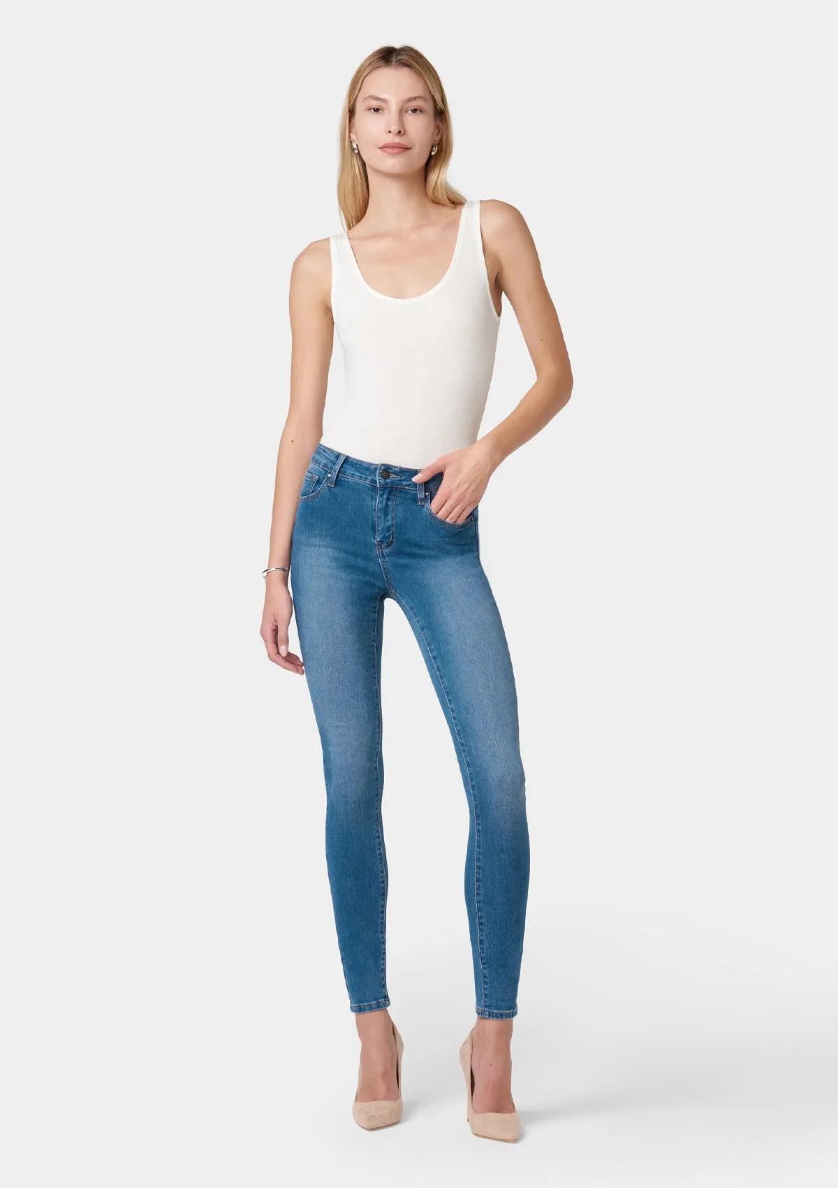 Tall Sierra Lightweight Skinny Jeans sold by Alloy Apparel
