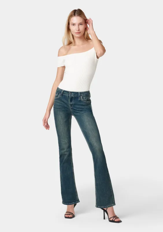 Tall Avery Lightweight Bootcut Jeans sold by Alloy Apparel
