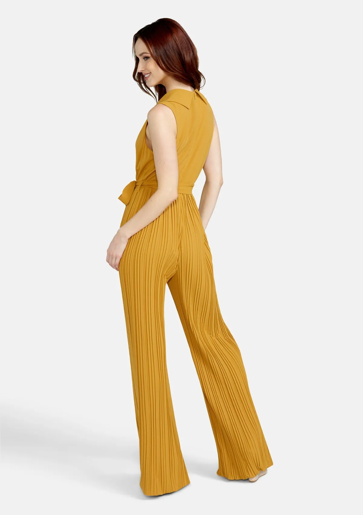 Tall Ashley Pleated Jumpsuit sold by Alloy Apparel product image thumbnail 3