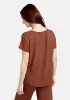 Tall Evelyn Scoop Neck Top sold by Alloy Apparel