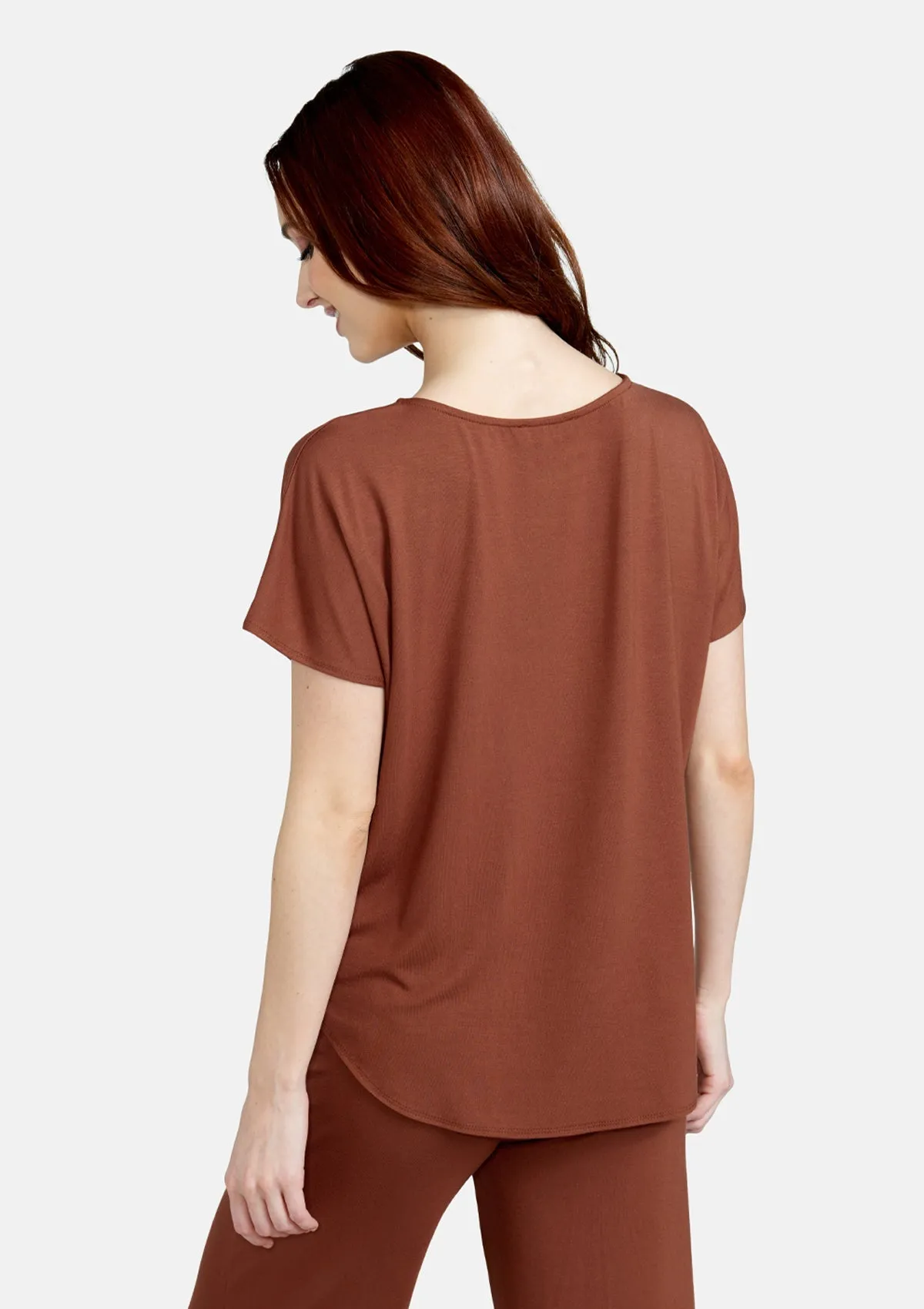 Tall Evelyn Scoop Neck Top sold by Alloy Apparel product image thumbnail 3