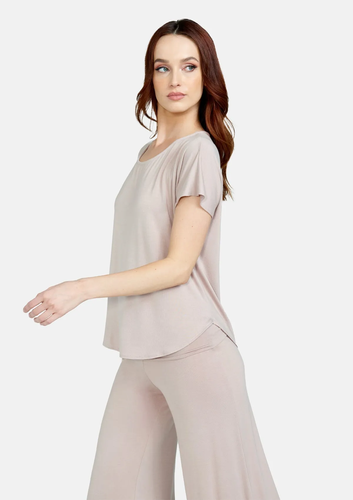 Tall Evelyn Scoop Neck Top sold by Alloy Apparel product image thumbnail 2