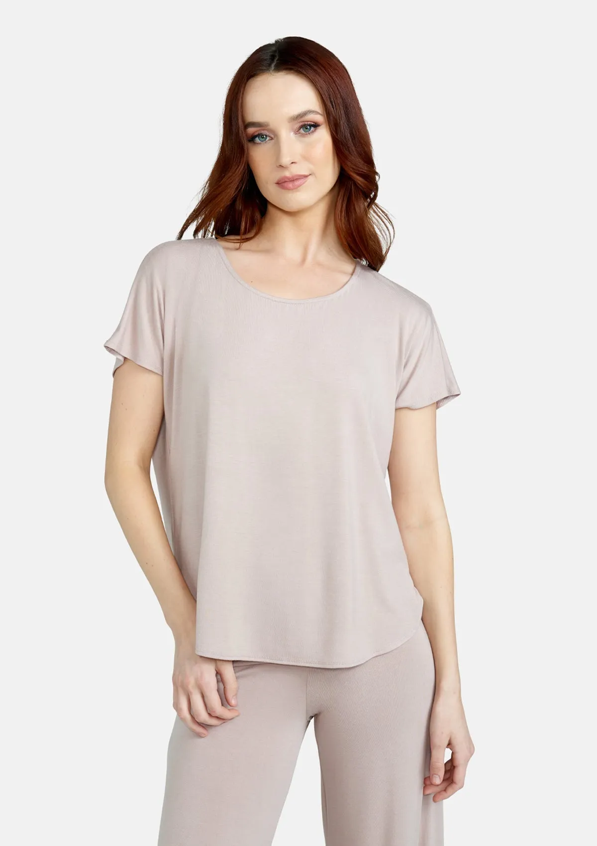 Tall Evelyn Scoop Neck Top sold by Alloy Apparel