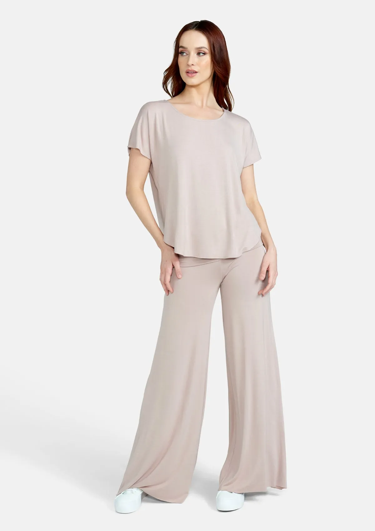 Tall Evelyn Scoop Neck Top sold by Alloy Apparel product image thumbnail 4