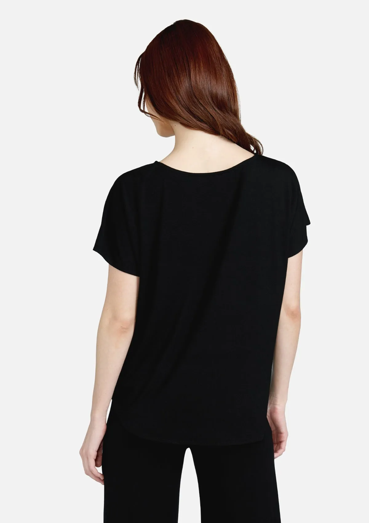 Tall Evelyn Scoop Neck Top sold by Alloy Apparel product image thumbnail 3