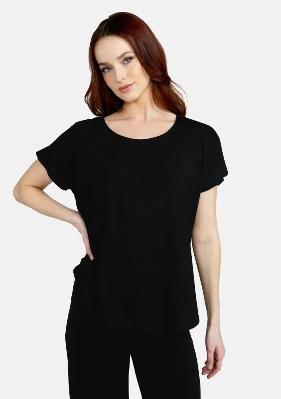 Tall Evelyn Scoop Neck Top sold by Alloy Apparel
