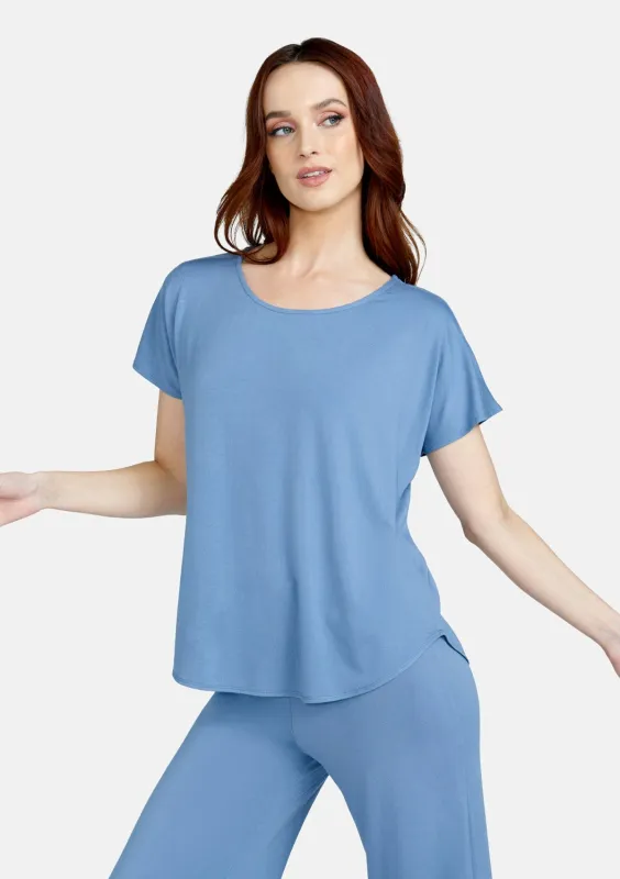 Tall Evelyn Scoop Neck Top made by Alloy Apparel