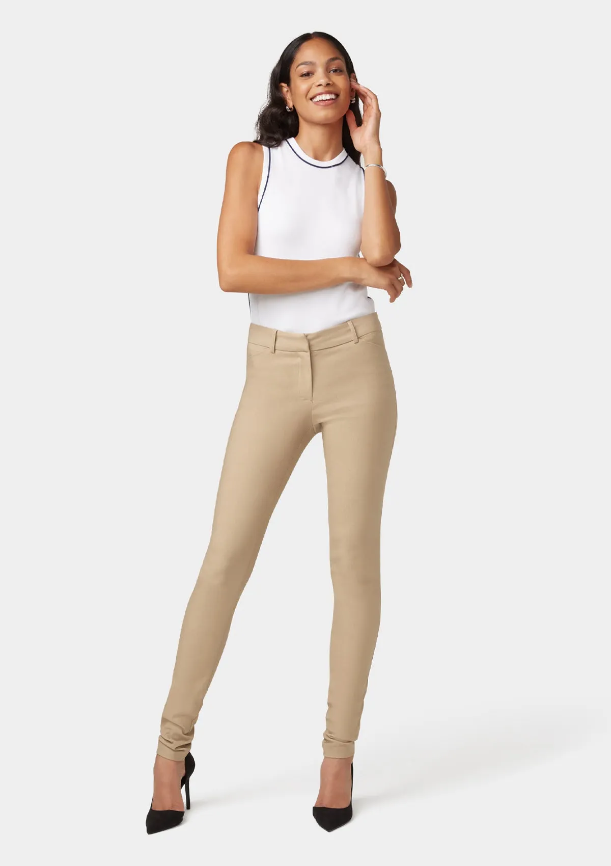 Tall Julia Dressy Skinny Pants sold by Alloy Apparel