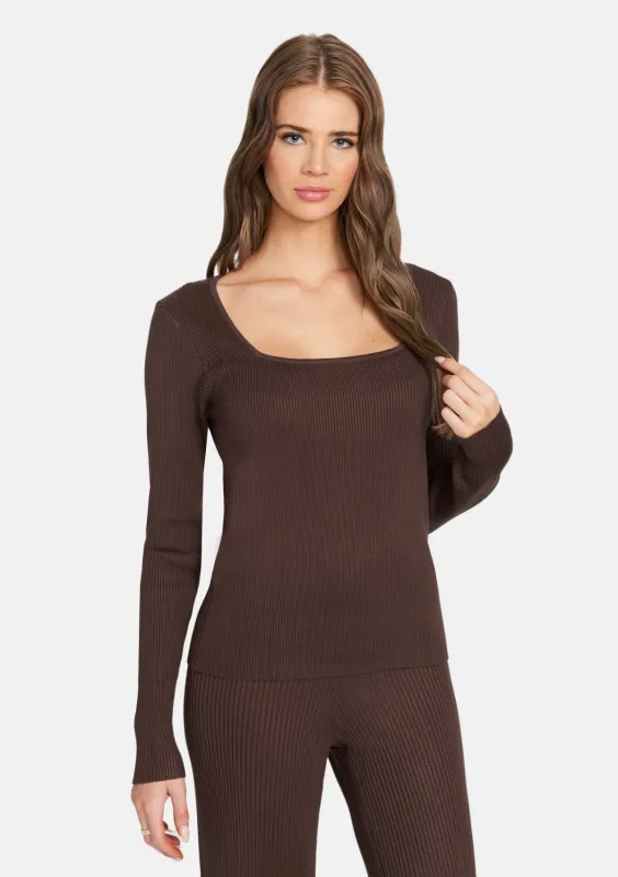 Tall Vince Square Neck Top sold by Alloy Apparel