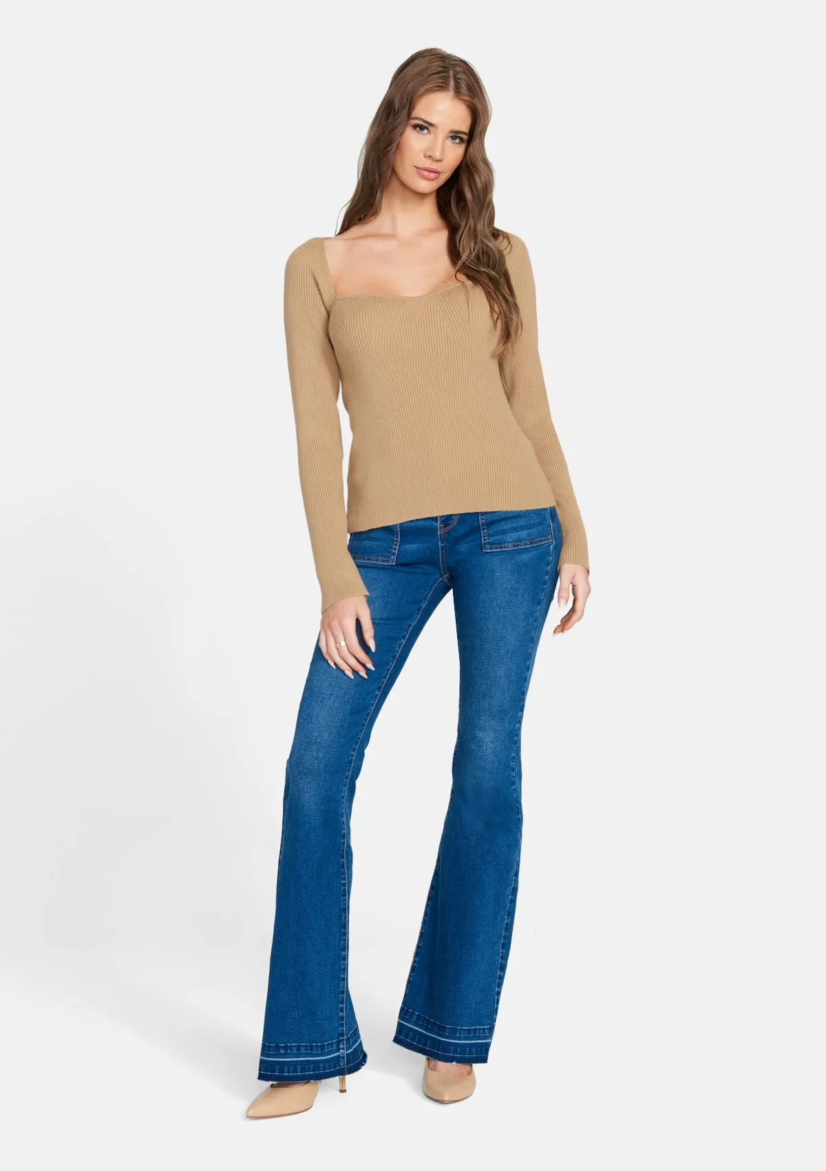 Tall Samantha Knit Top sold by Alloy Apparel product image thumbnail 5