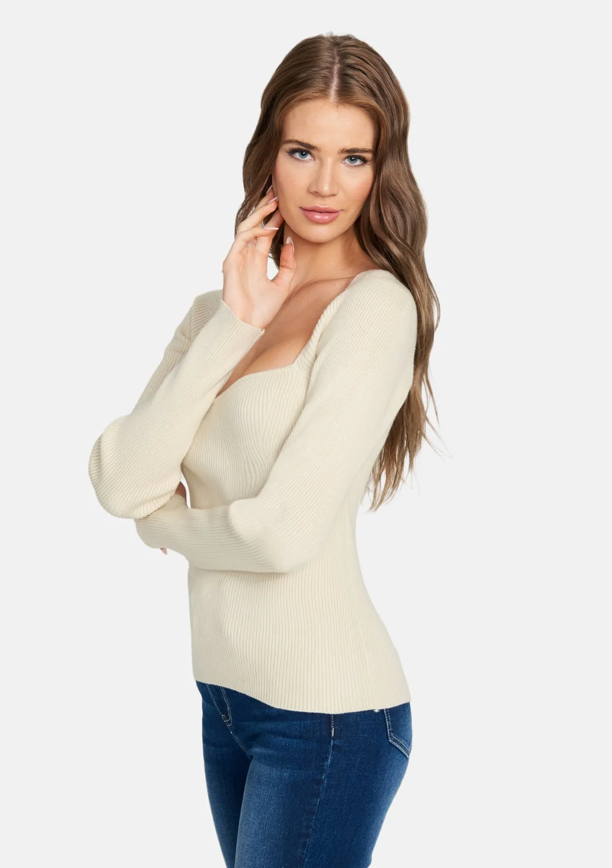 Tall Samantha Knit Top sold by Alloy Apparel product image thumbnail 2