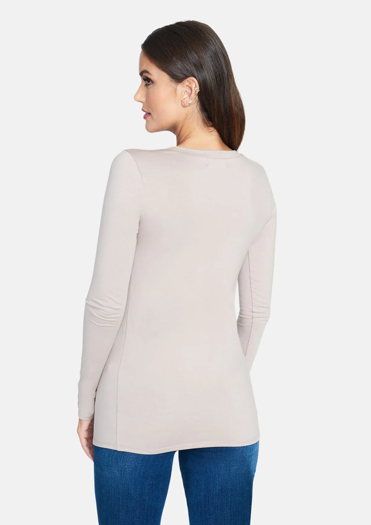 Alloy Basics - Tall Long Sleeve V-Neck sold by Alloy Apparel product image thumbnail 3