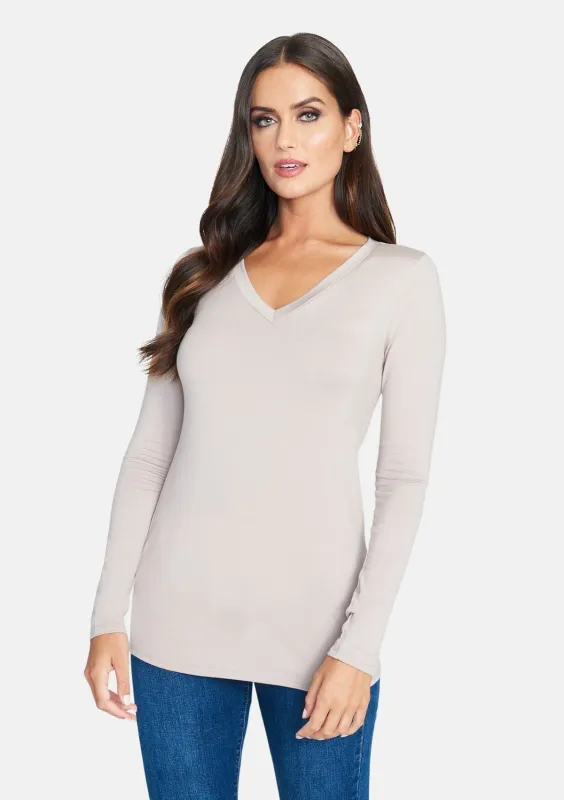 Alloy Basics - Tall Long Sleeve V-Neck sold by Alloy Apparel