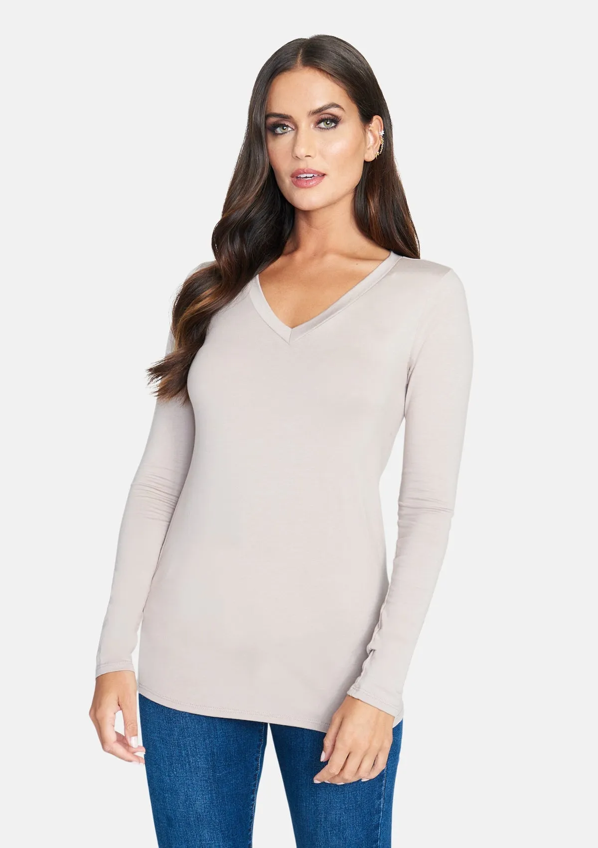 Alloy Basics - Tall Long Sleeve V-Neck sold by Alloy Apparel