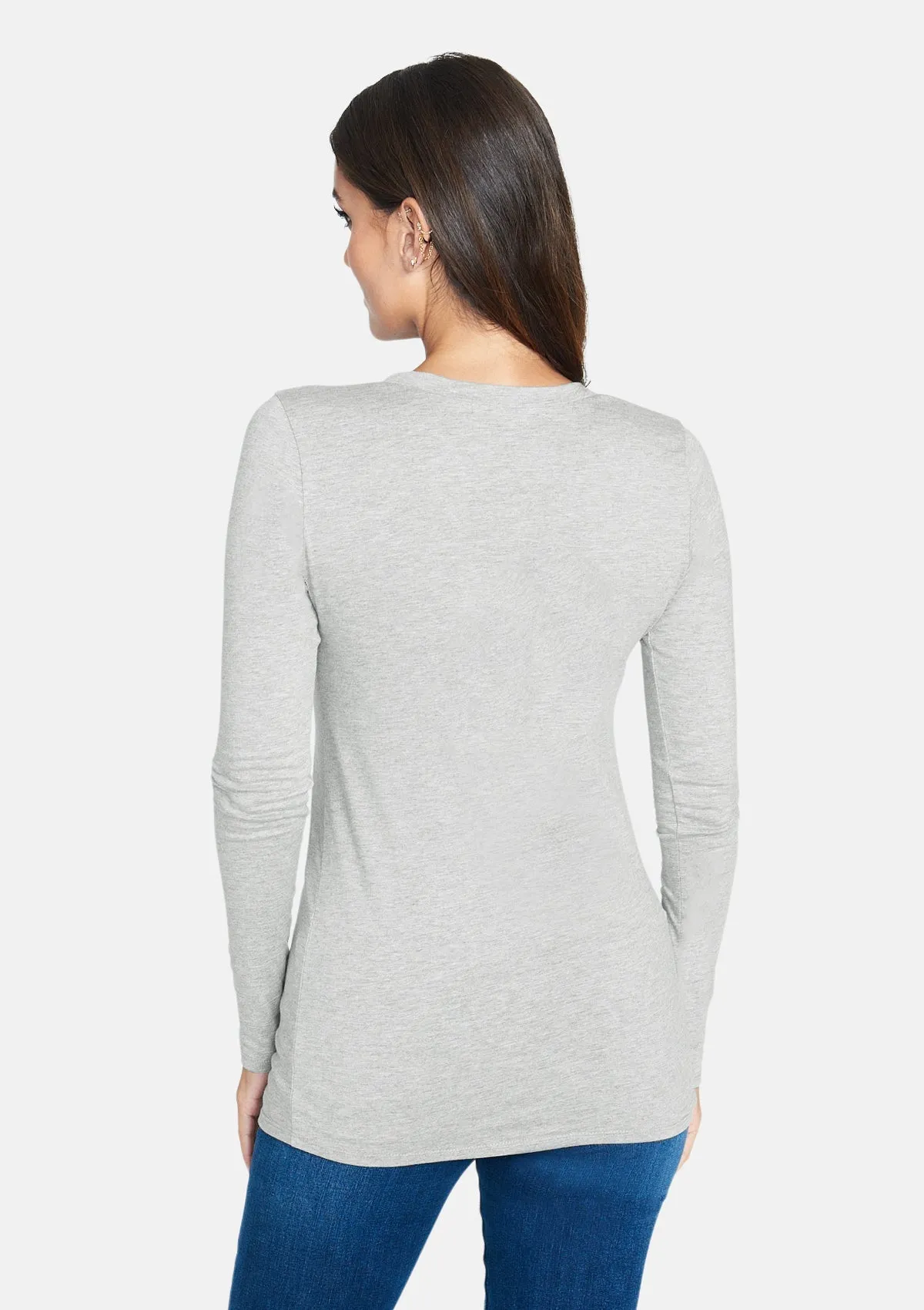 Alloy Basics - Tall Long Sleeve V-Neck sold by Alloy Apparel product image thumbnail 3