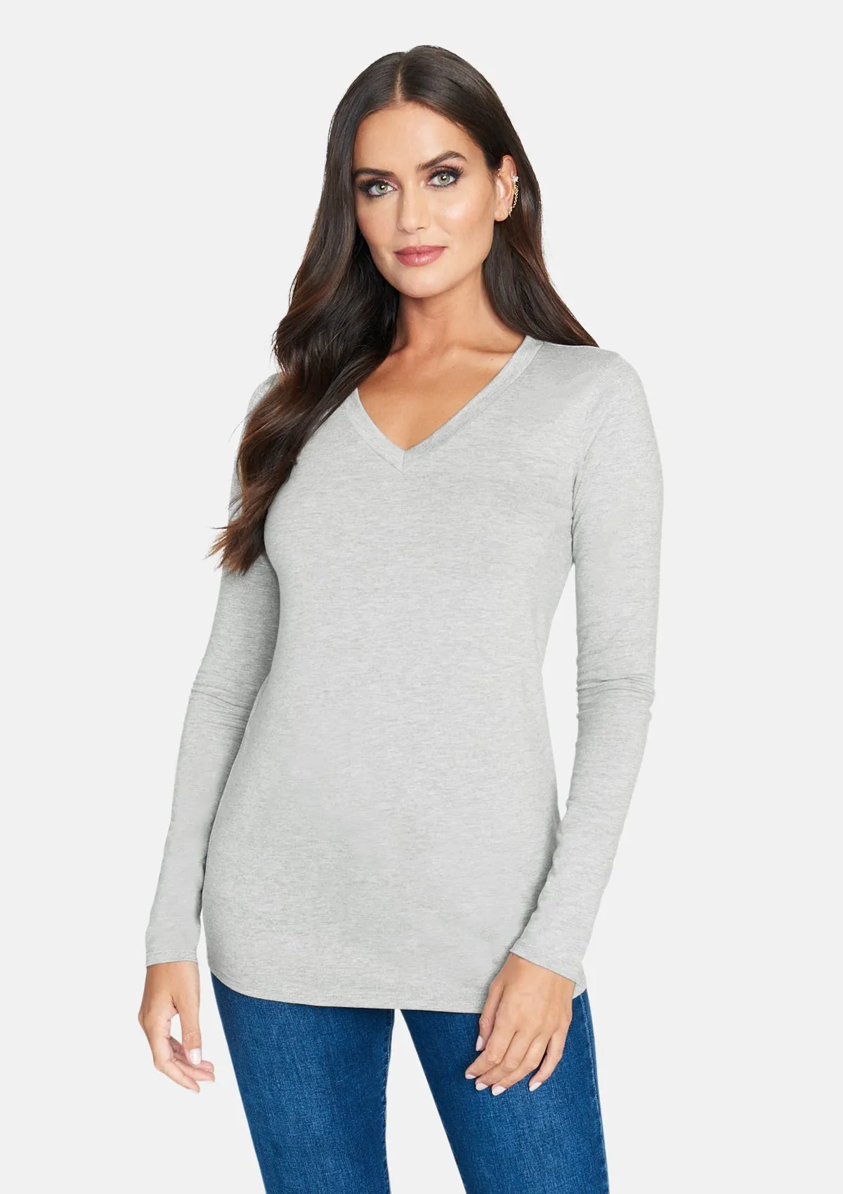 Alloy Basics - Tall Long Sleeve V-Neck sold by Alloy Apparel
