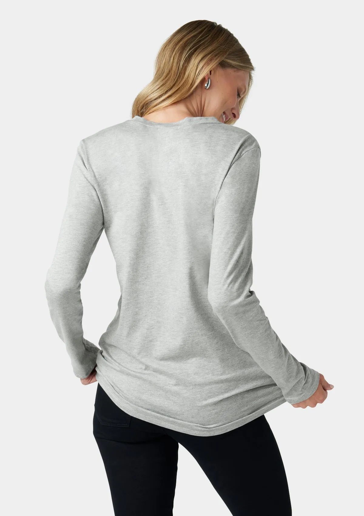 Alloy Basics - Tall Long Sleeve Crew sold by Alloy Apparel product image thumbnail 3