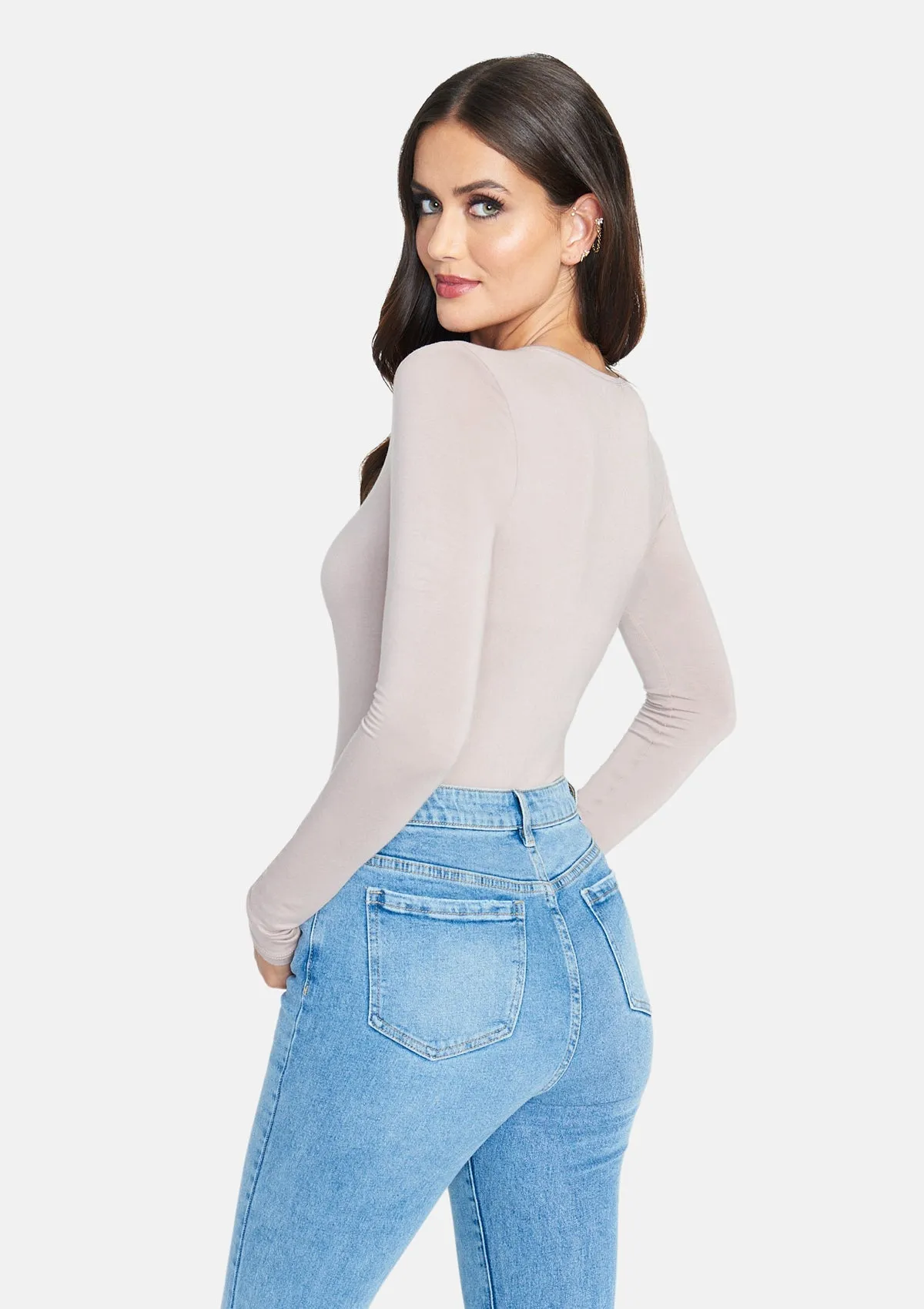 Alloy Basics – Tall Long Sleeve Bodysuit sold by Alloy Apparel product image thumbnail 4