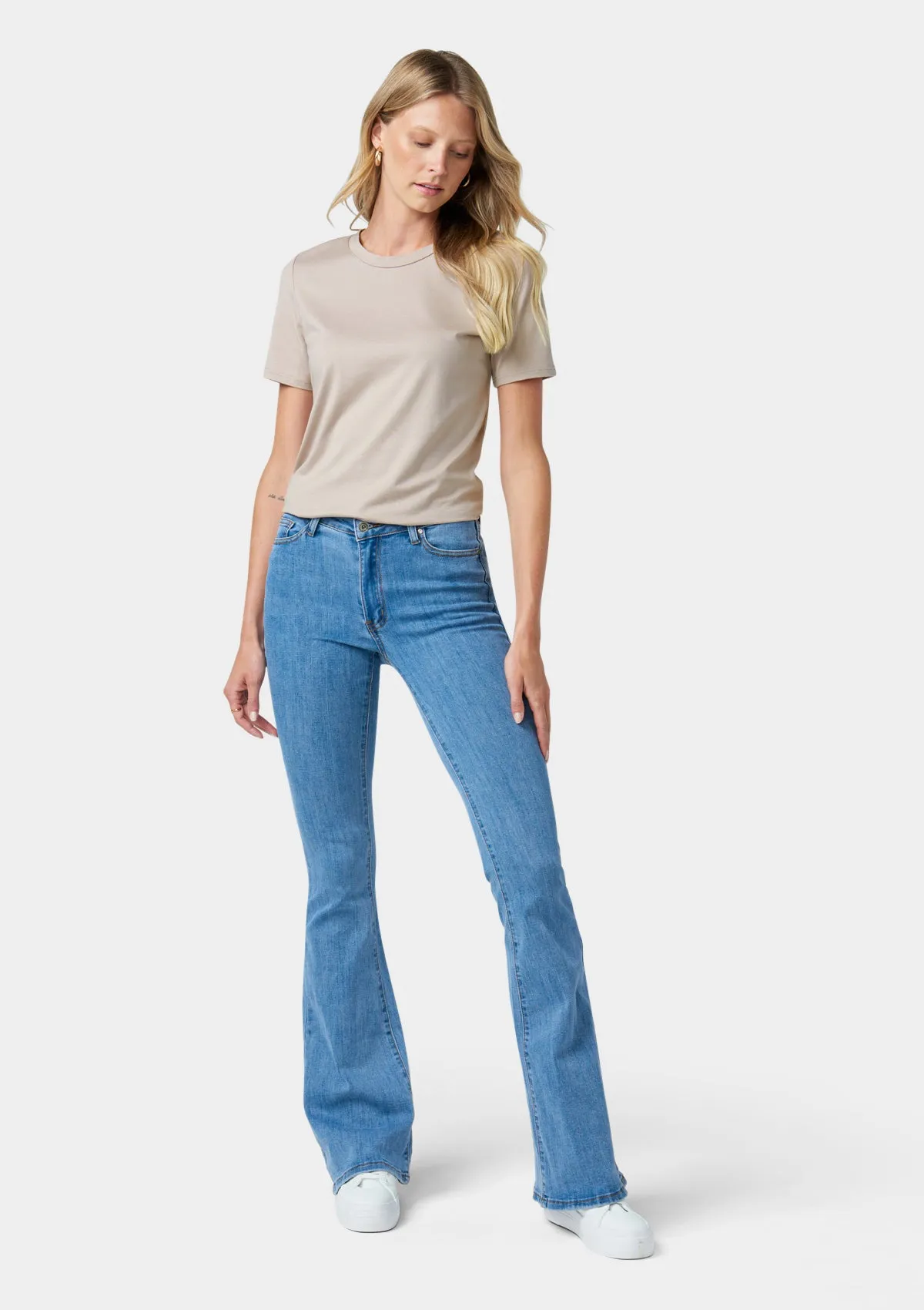 Alloy Basics – Tall Crewneck Tee sold by Alloy Apparel product image thumbnail 4