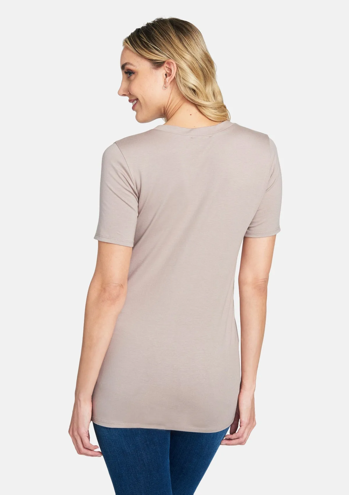 Alloy Basics – Tall V-Neck Tee sold by Alloy Apparel product image thumbnail 3