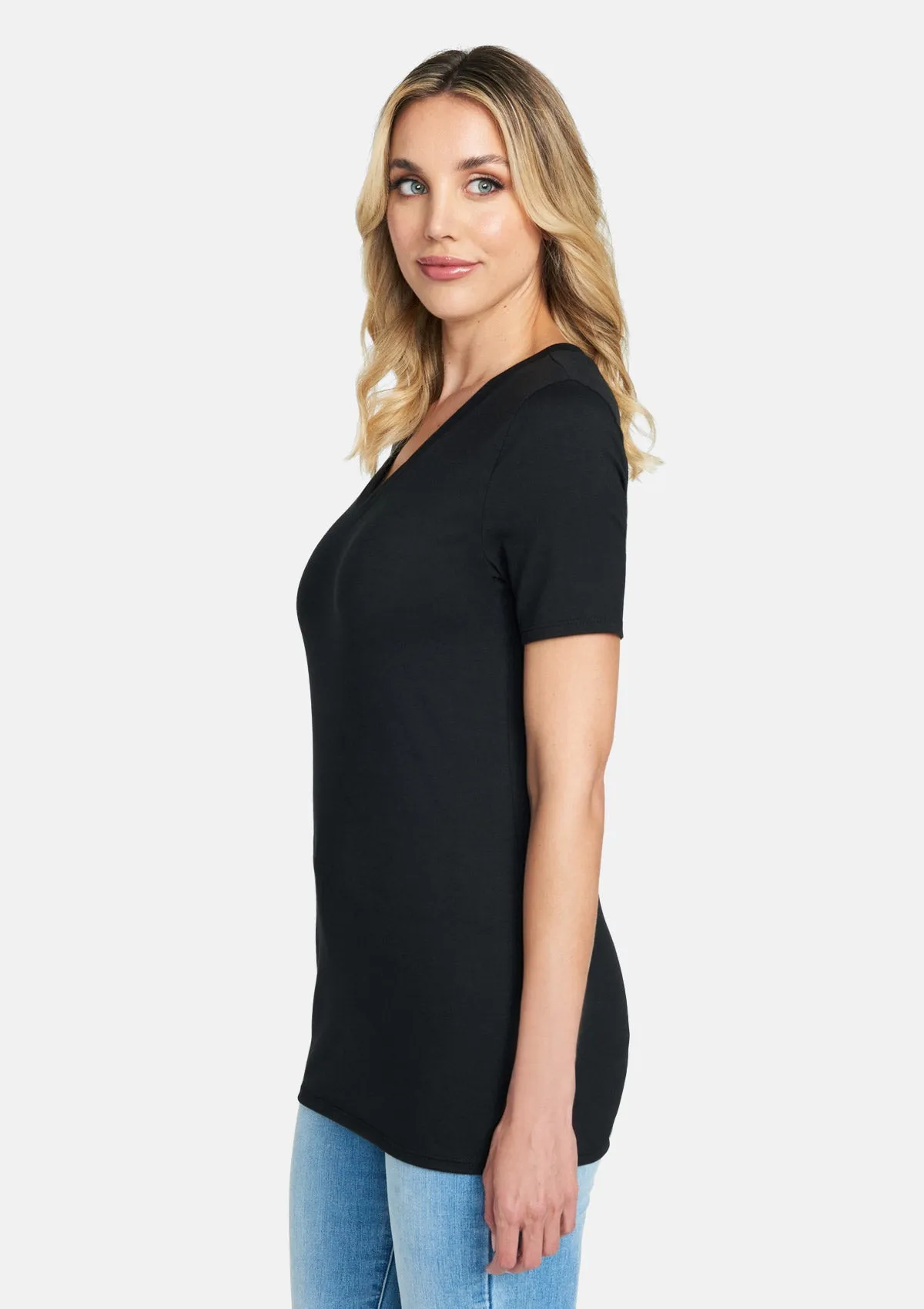 Alloy Basics – Tall V-Neck Tee sold by Alloy Apparel product image thumbnail 2