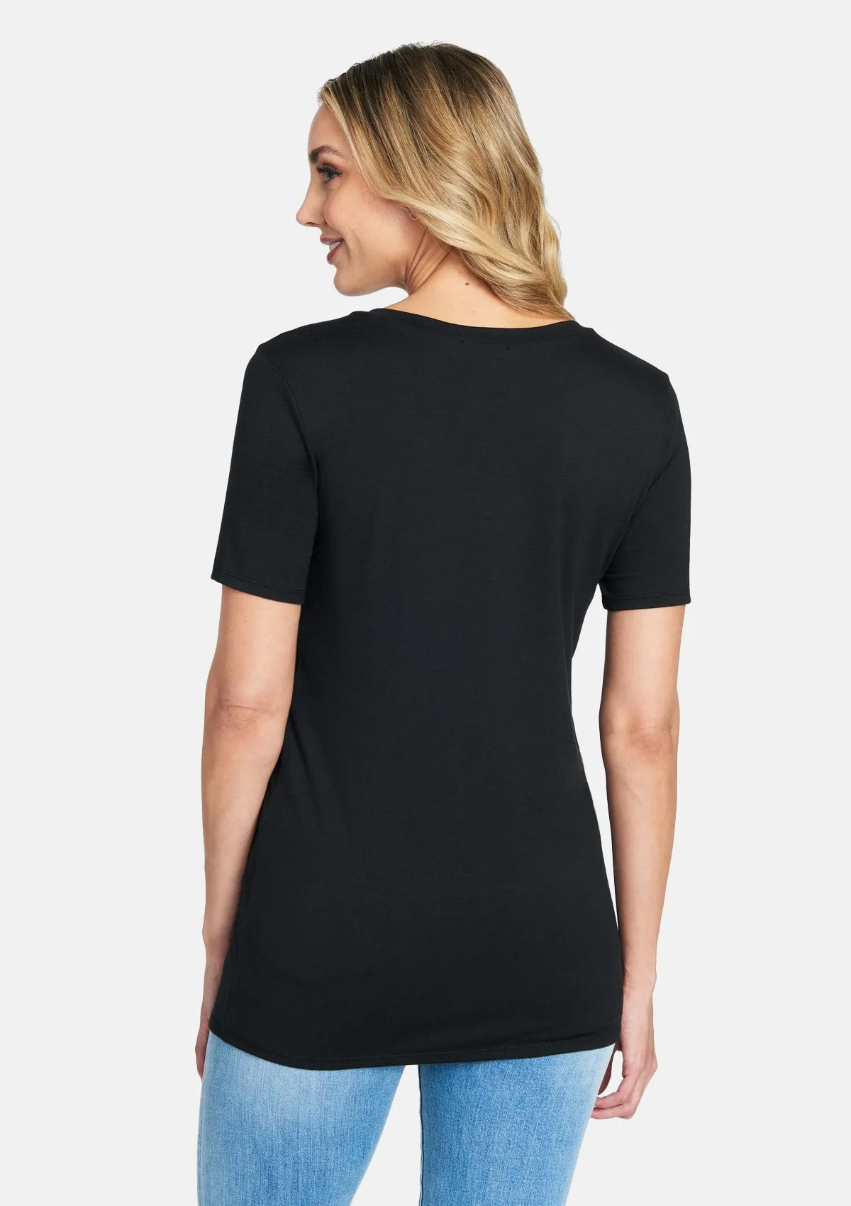 Alloy Basics – Tall V-Neck Tee sold by Alloy Apparel product image thumbnail 3