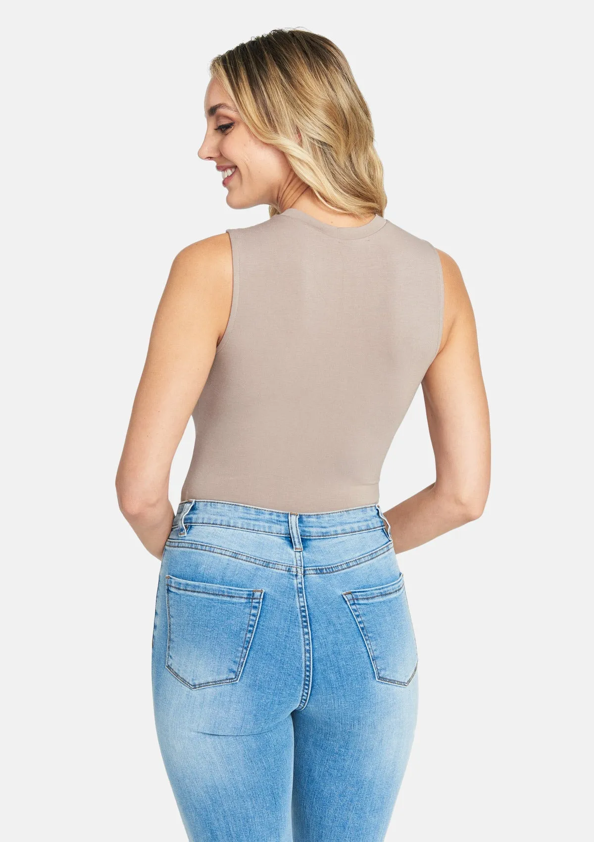 Alloy Basics – Tall Sleeveless Bodysuit sold by Alloy Apparel product image thumbnail 4