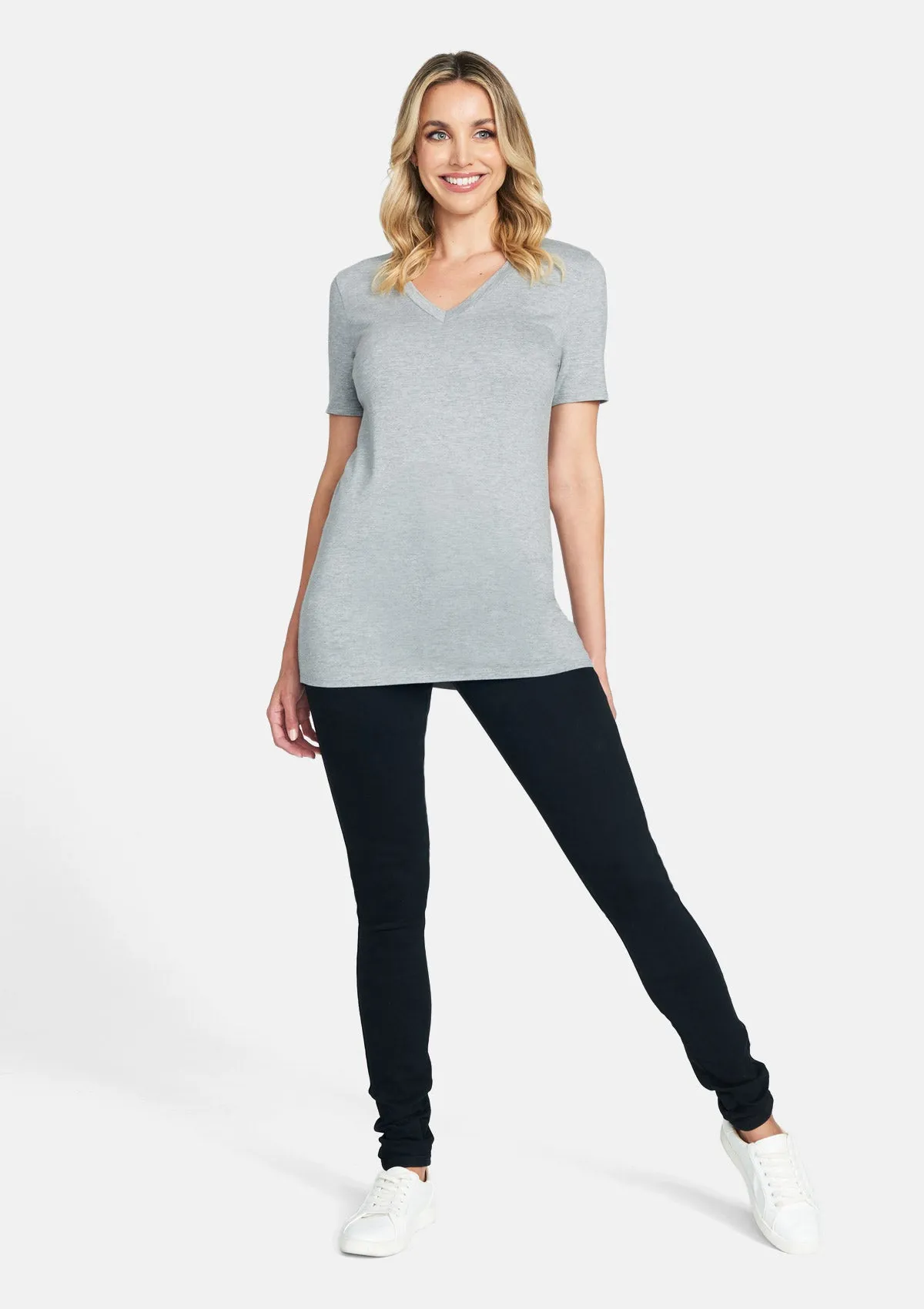 Alloy Basics – Tall V-Neck Tee sold by Alloy Apparel product image thumbnail 5