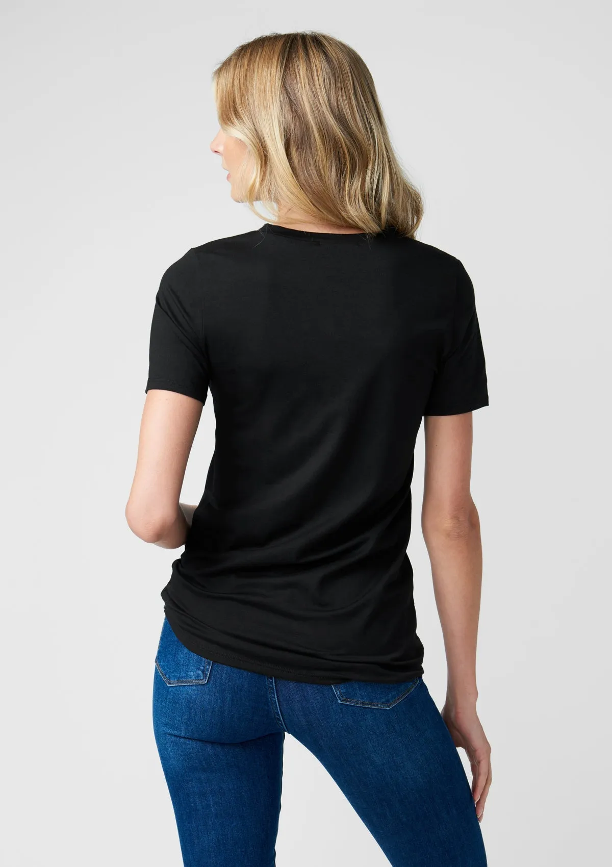 Alloy Basics – Tall Crewneck Tee sold by Alloy Apparel product image thumbnail 3