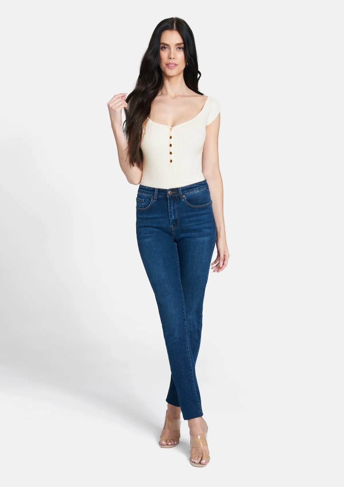 Tall Kim Ribbed Bodysuit sold by Alloy Apparel product image thumbnail 5