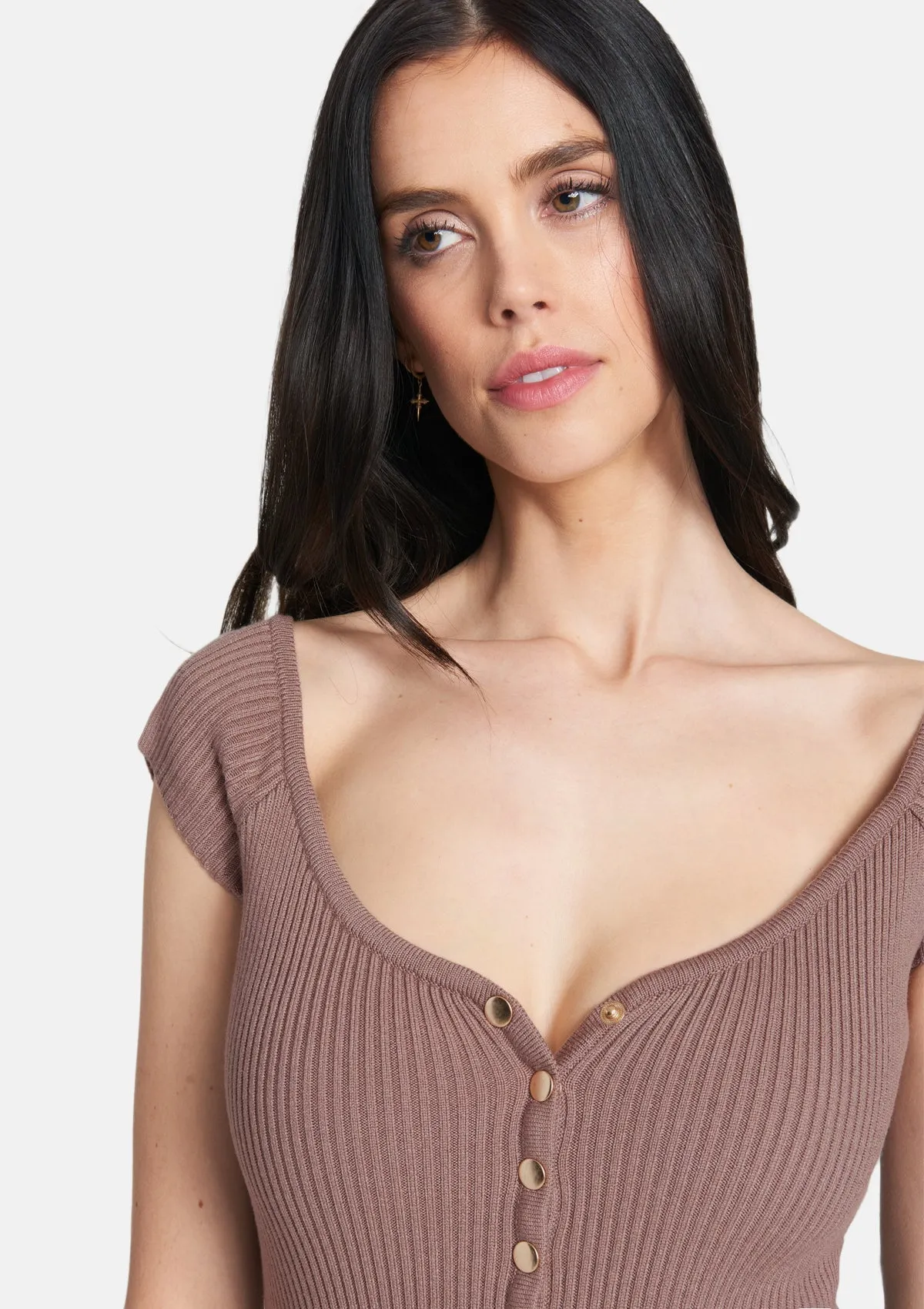 Tall Kim Ribbed Bodysuit sold by Alloy Apparel product image thumbnail 5