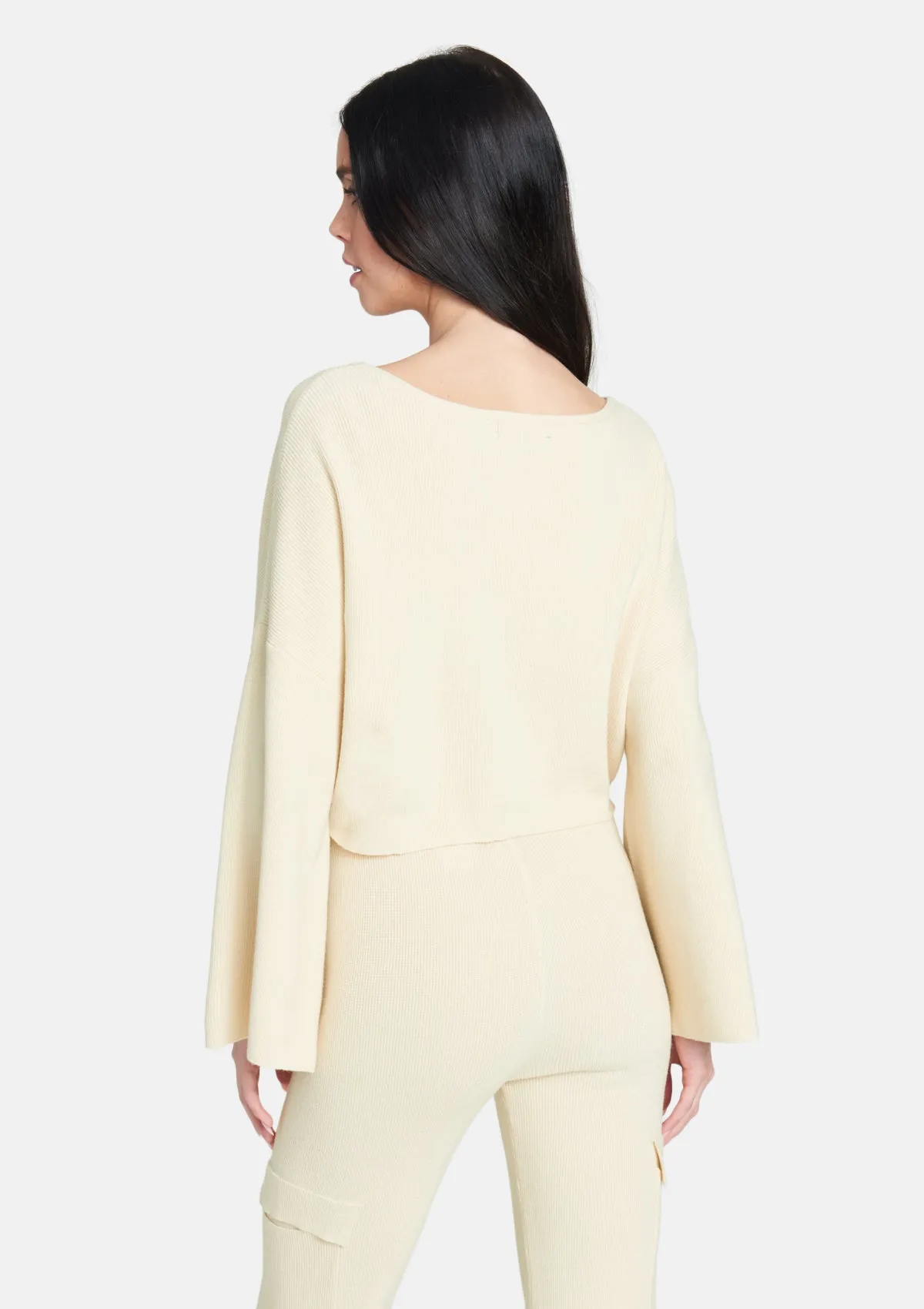 Tall Jodie Wide Sleeve Top sold by Alloy Apparel product image thumbnail 4