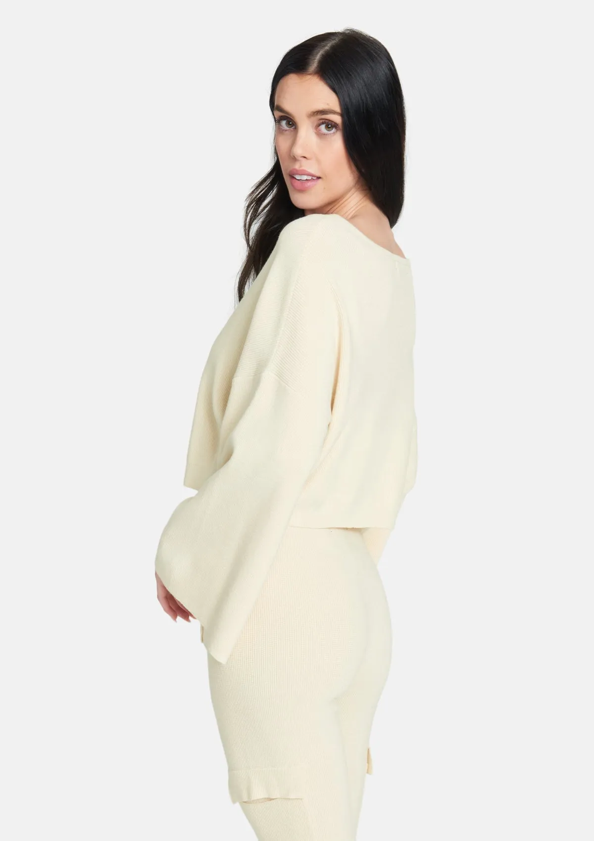 Tall Jodie Wide Sleeve Top sold by Alloy Apparel product image thumbnail 3