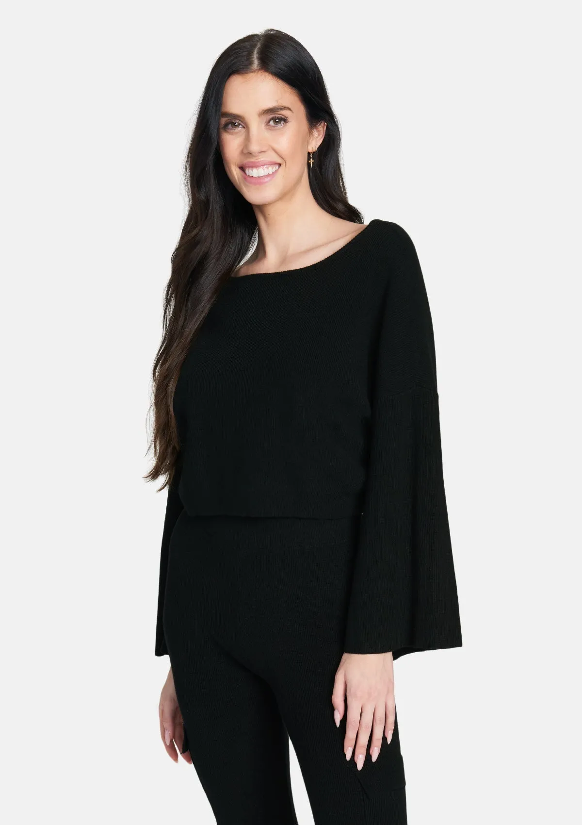 Tall Jodie Wide Sleeve Top sold by Alloy Apparel product image thumbnail 3