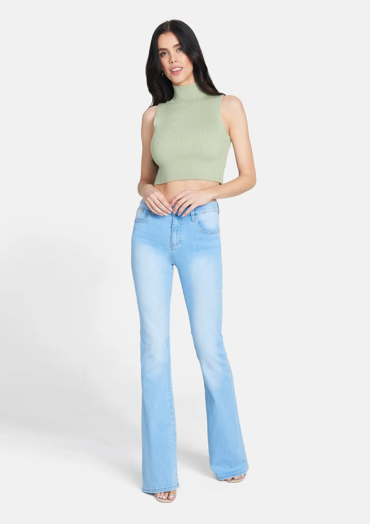 Tall Julianna Ribbed Tank sold by Alloy Apparel product image thumbnail 5