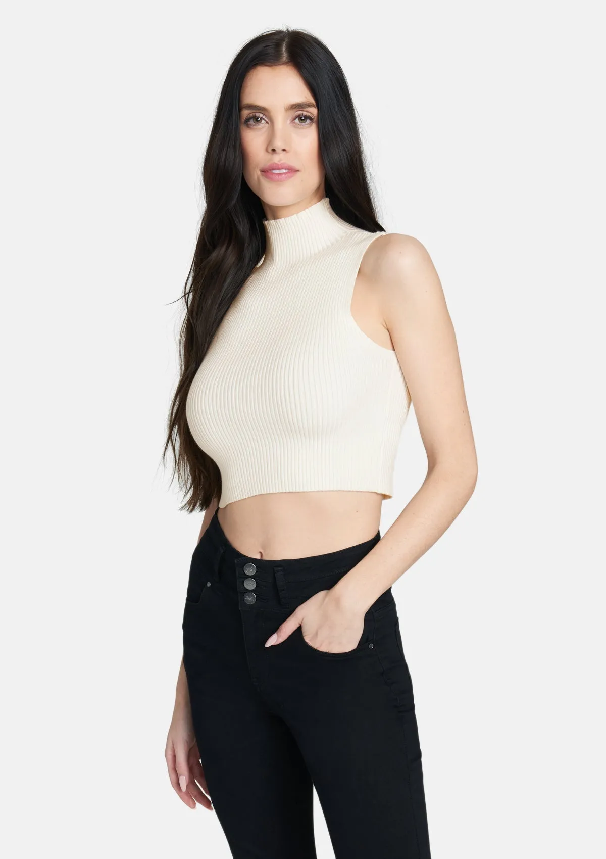 Tall Julianna Ribbed Tank sold by Alloy Apparel product image thumbnail 4
