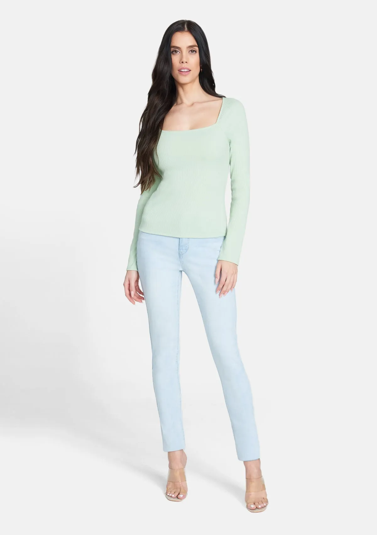 Tall Harper Square Neck Top sold by Alloy Apparel product image thumbnail 5