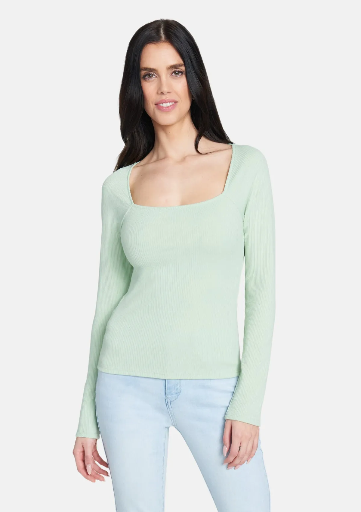 Tall Harper Square Neck Top sold by Alloy Apparel product image thumbnail 2