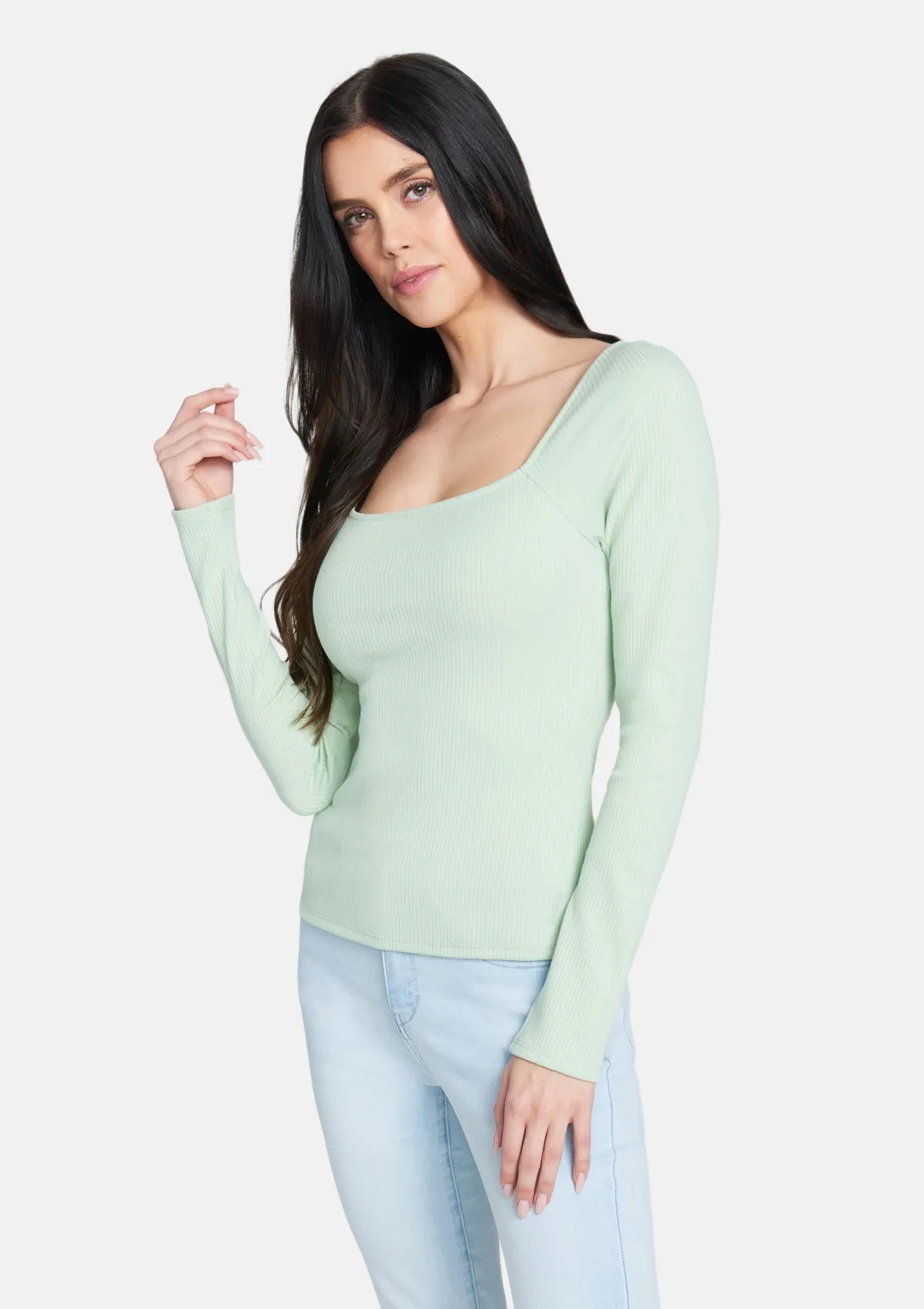 Tall Harper Square Neck Top sold by Alloy Apparel product image thumbnail 3