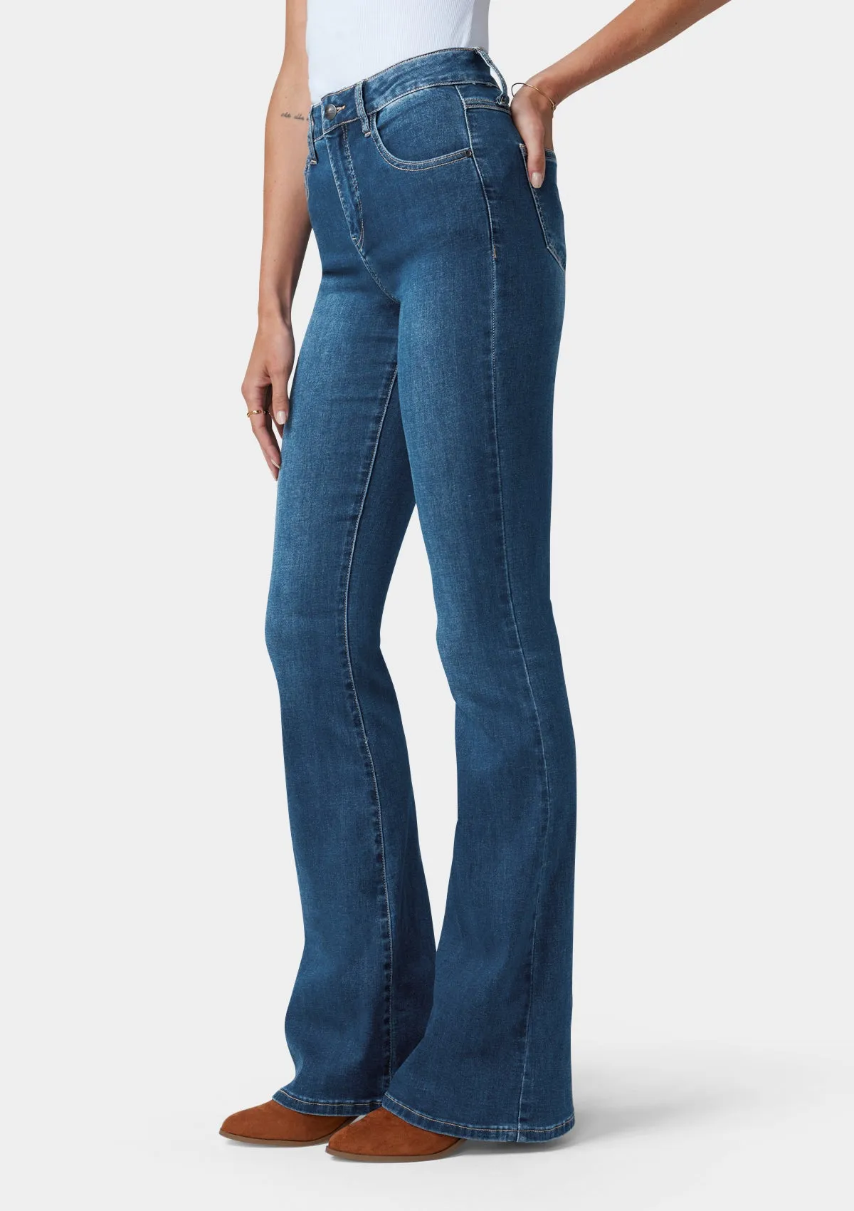 Tall Jayde Flare Jeans sold by Alloy Apparel product image thumbnail 3
