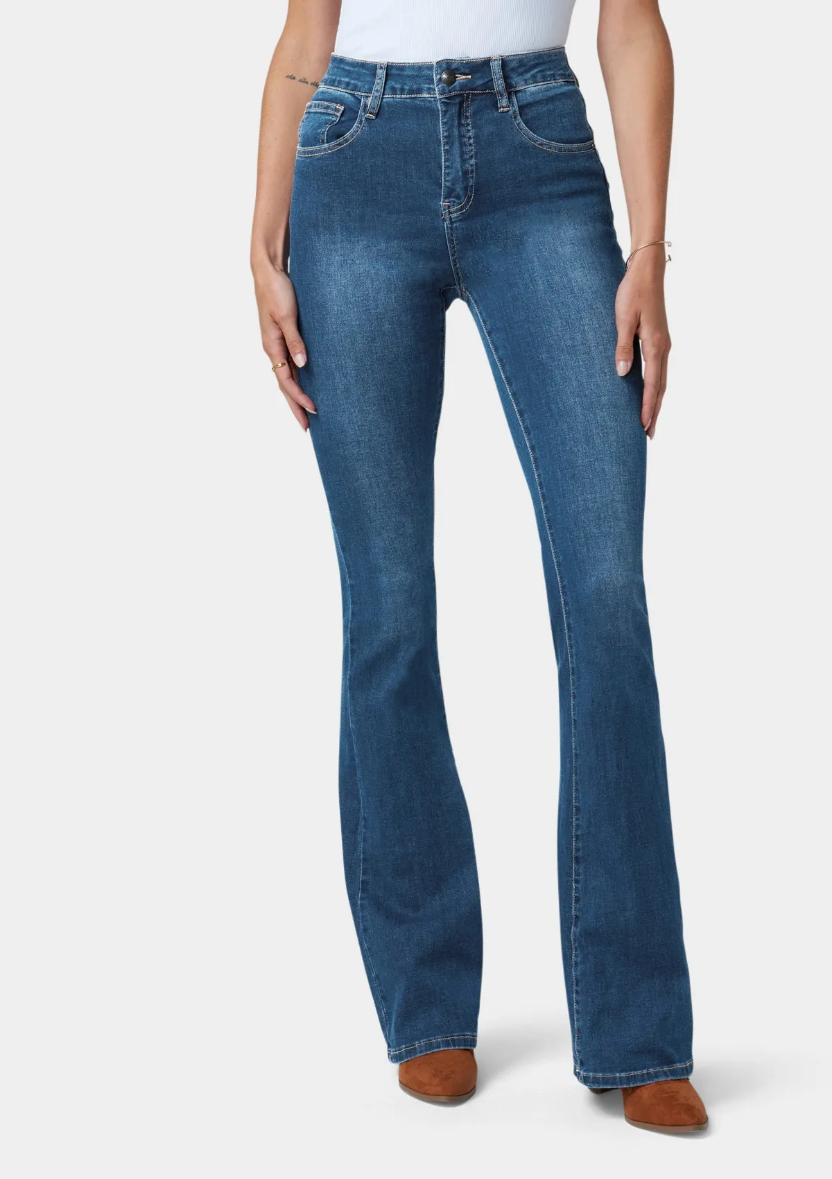 Tall Jayde Flare Jeans sold by Alloy Apparel product image thumbnail 2
