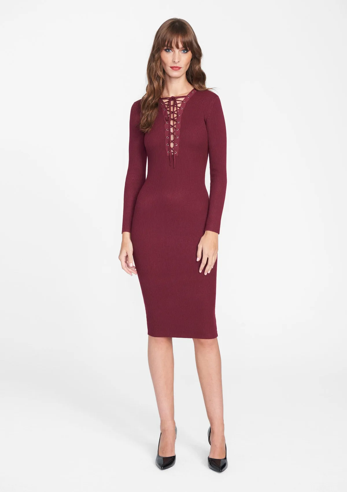Tall Andria Knit Midi Dress sold by Alloy Apparel