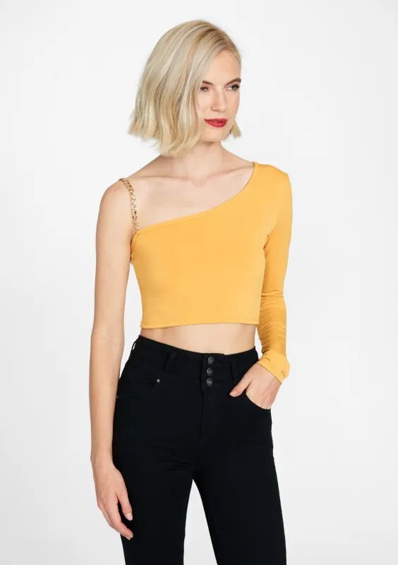 Tall Valerie One Shoulder Top sold by Alloy Apparel