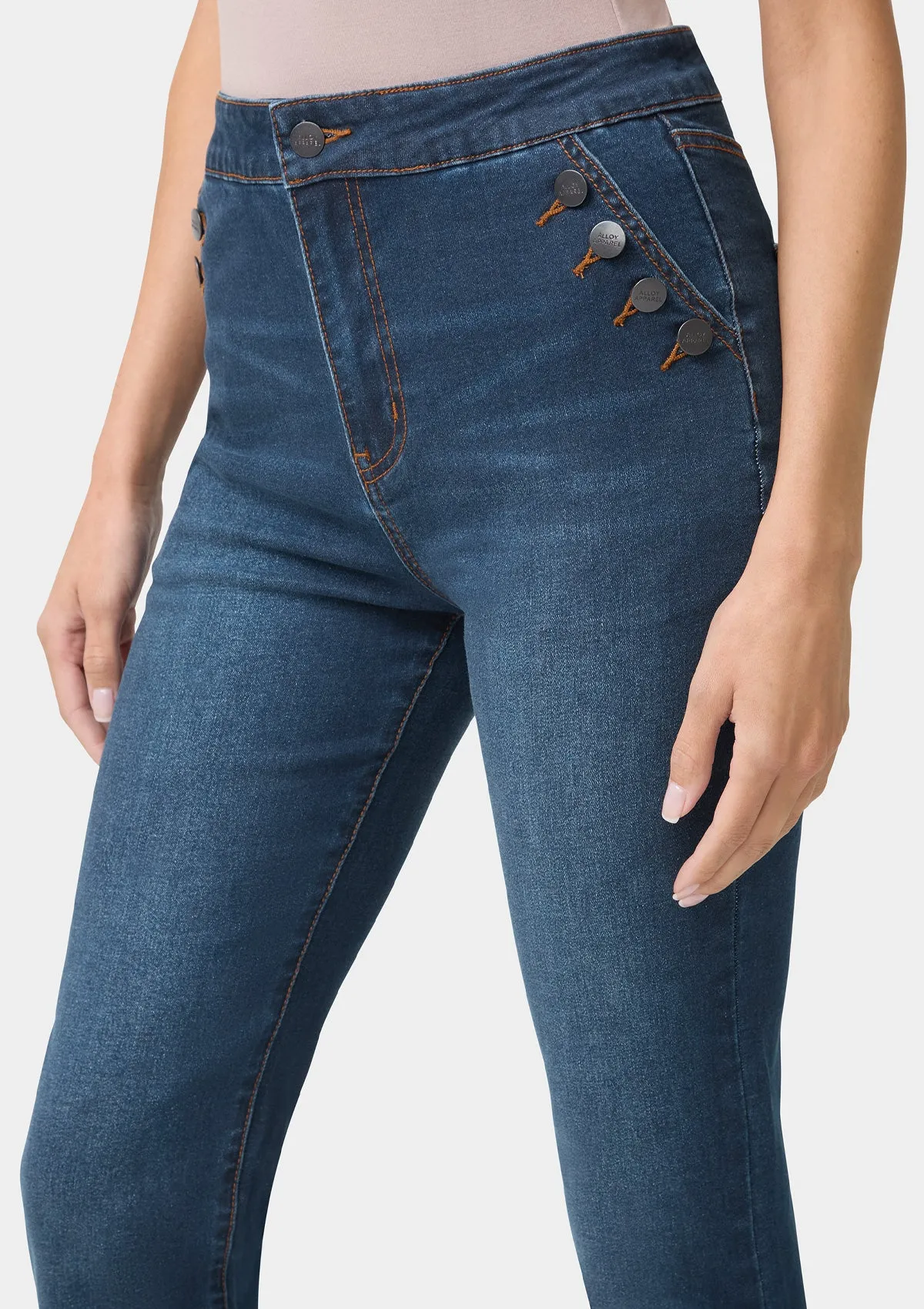 Tall Alex High Rise Bootcut Jeans sold by Alloy Apparel product image thumbnail 5