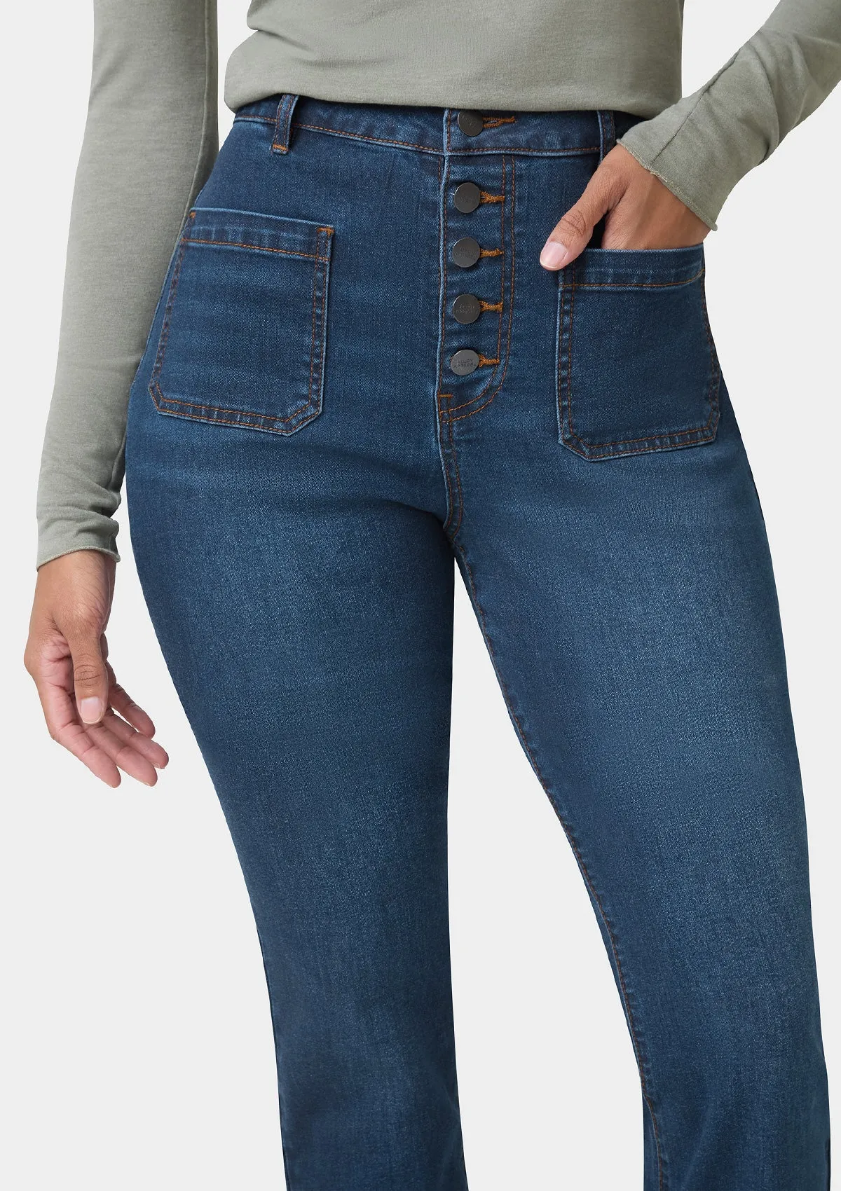 Tall Amanda High Rise Bootcut Jeans sold by Alloy Apparel product image thumbnail 5