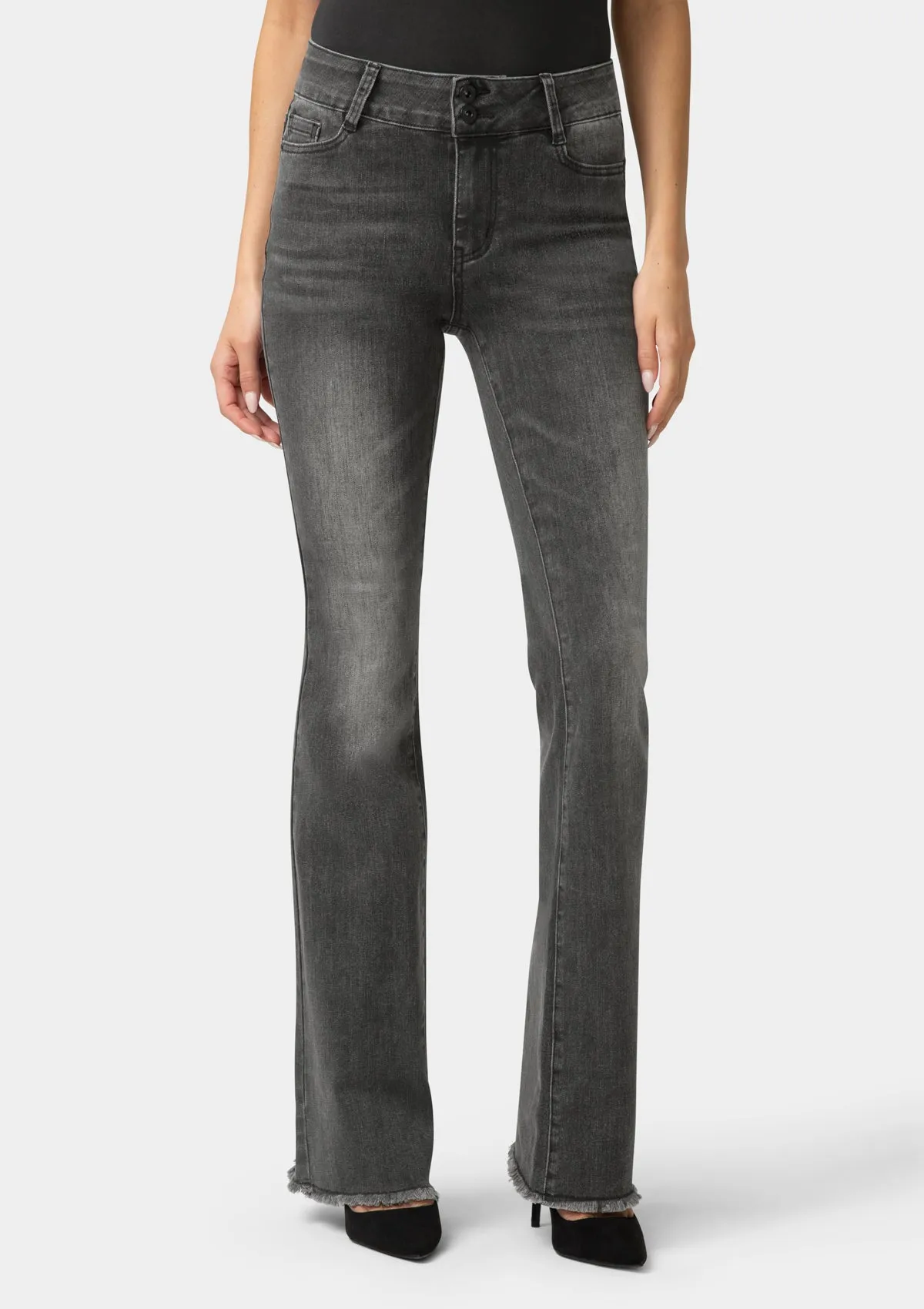 Tall Kellie Mid Rise Bootcut Jeans sold by Alloy Apparel product image thumbnail 2