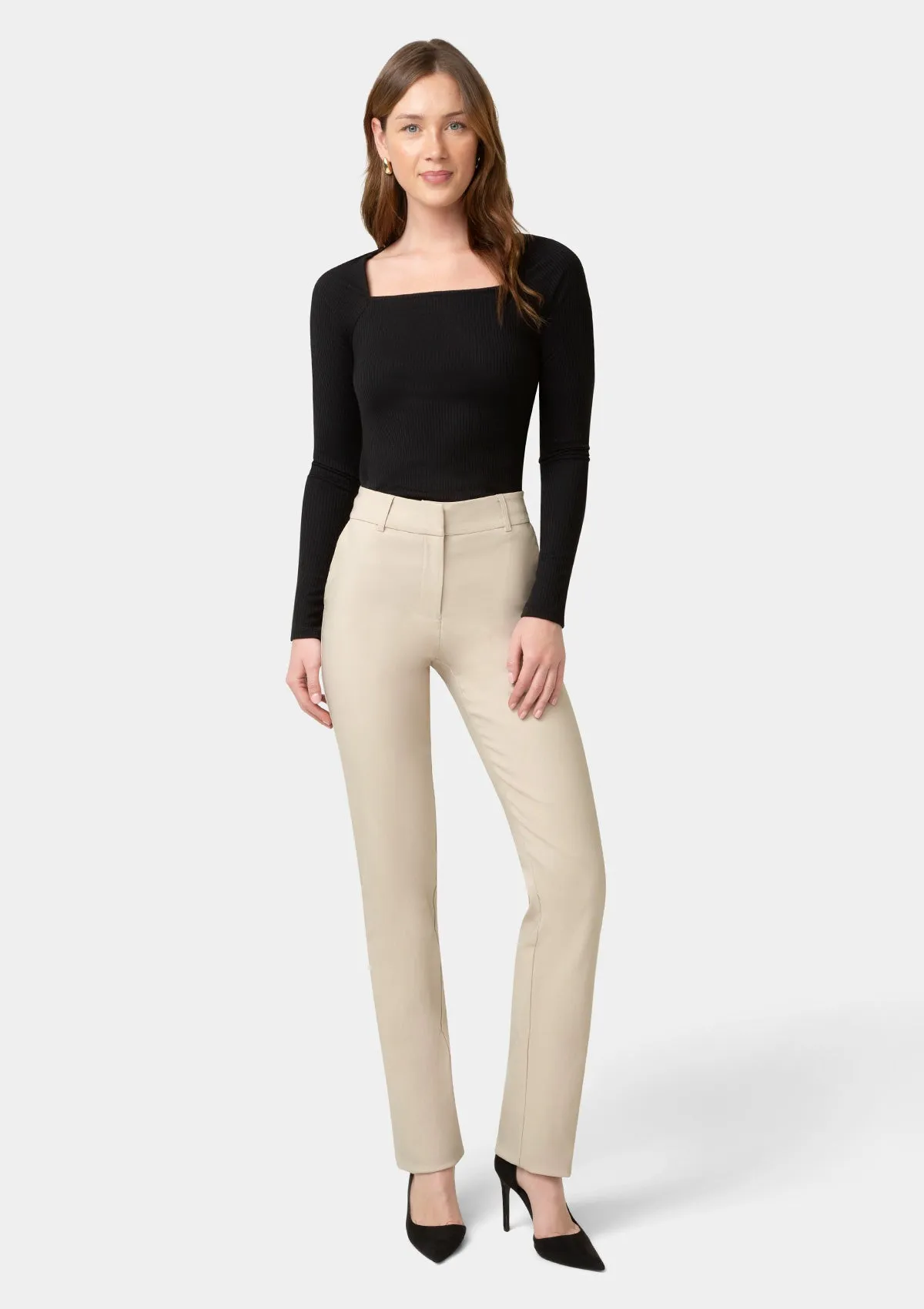 Tall Hampton Structured Trousers sold by Alloy Apparel